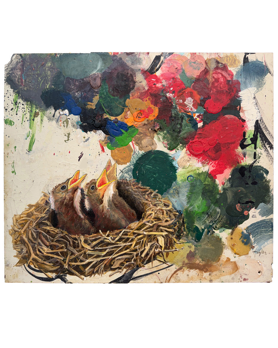 Baby Birds — Original Painting by Peter Tigler
