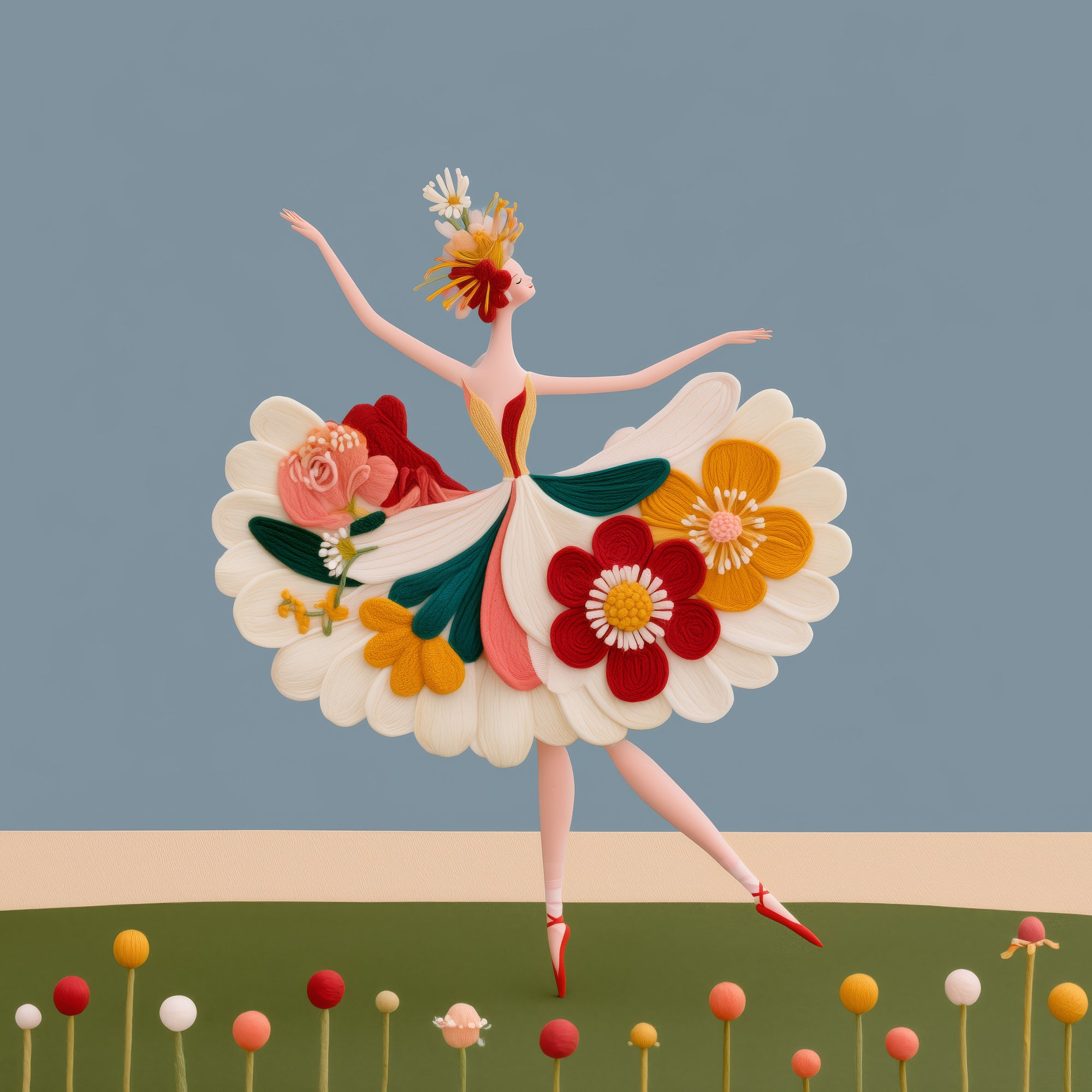 Ballerina in a Field III