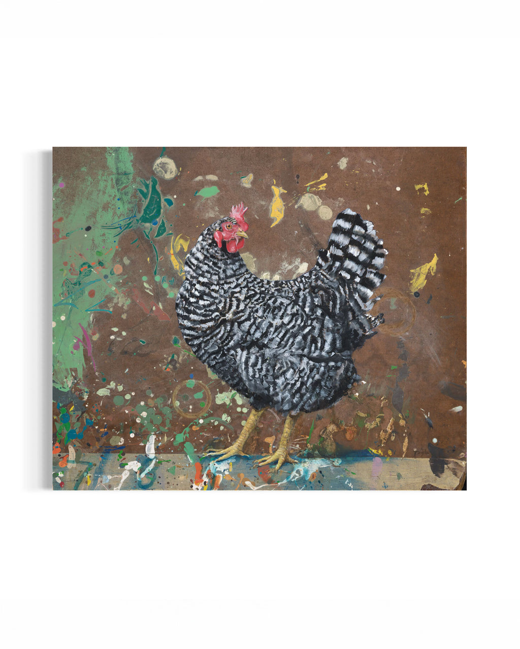 Chicken - Original Painting by Peter Tigler