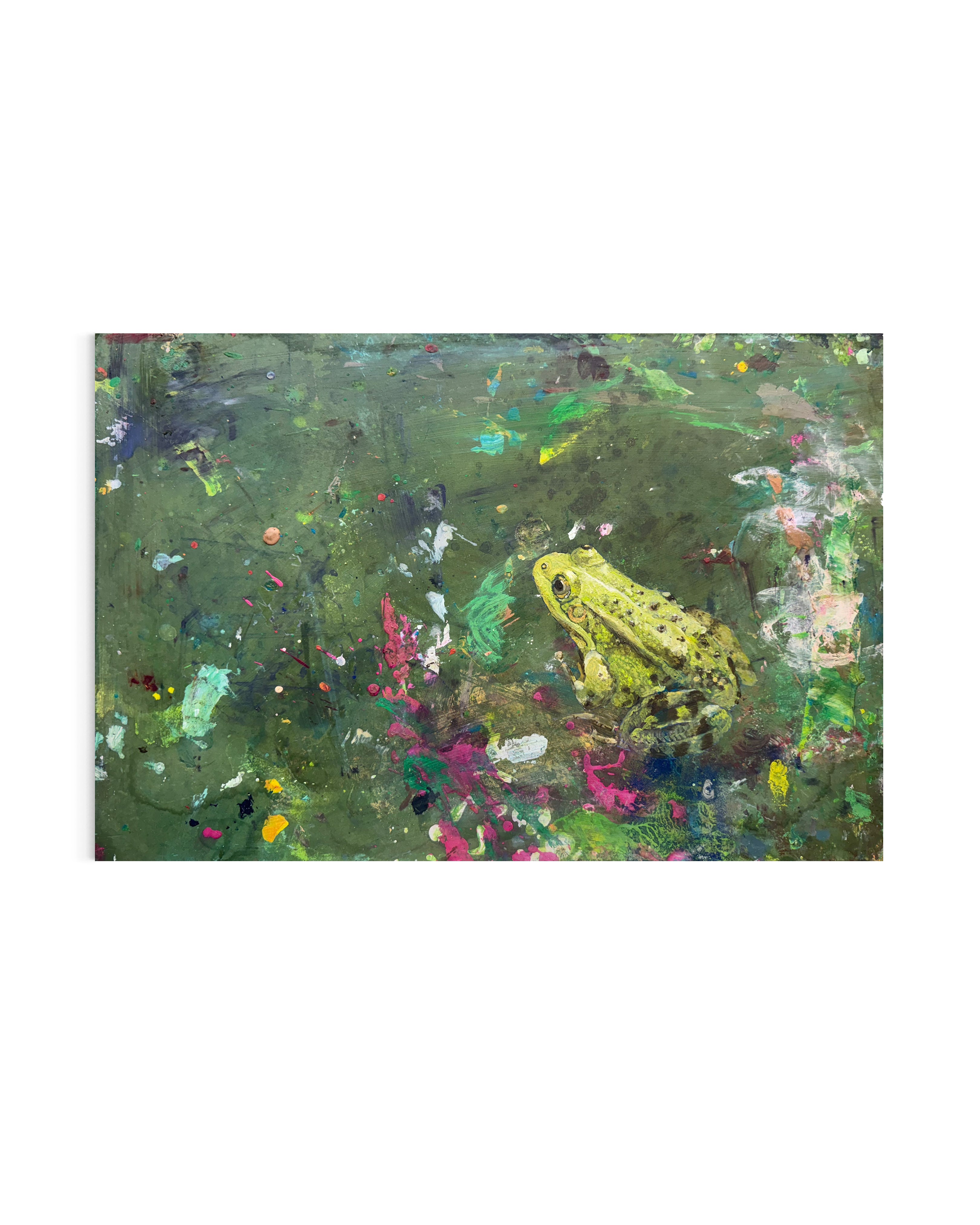 Frog – Original Painting