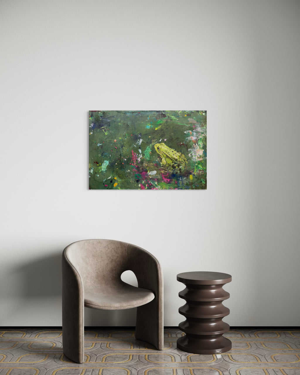 Frog – Original Painting by Peter Tigler
