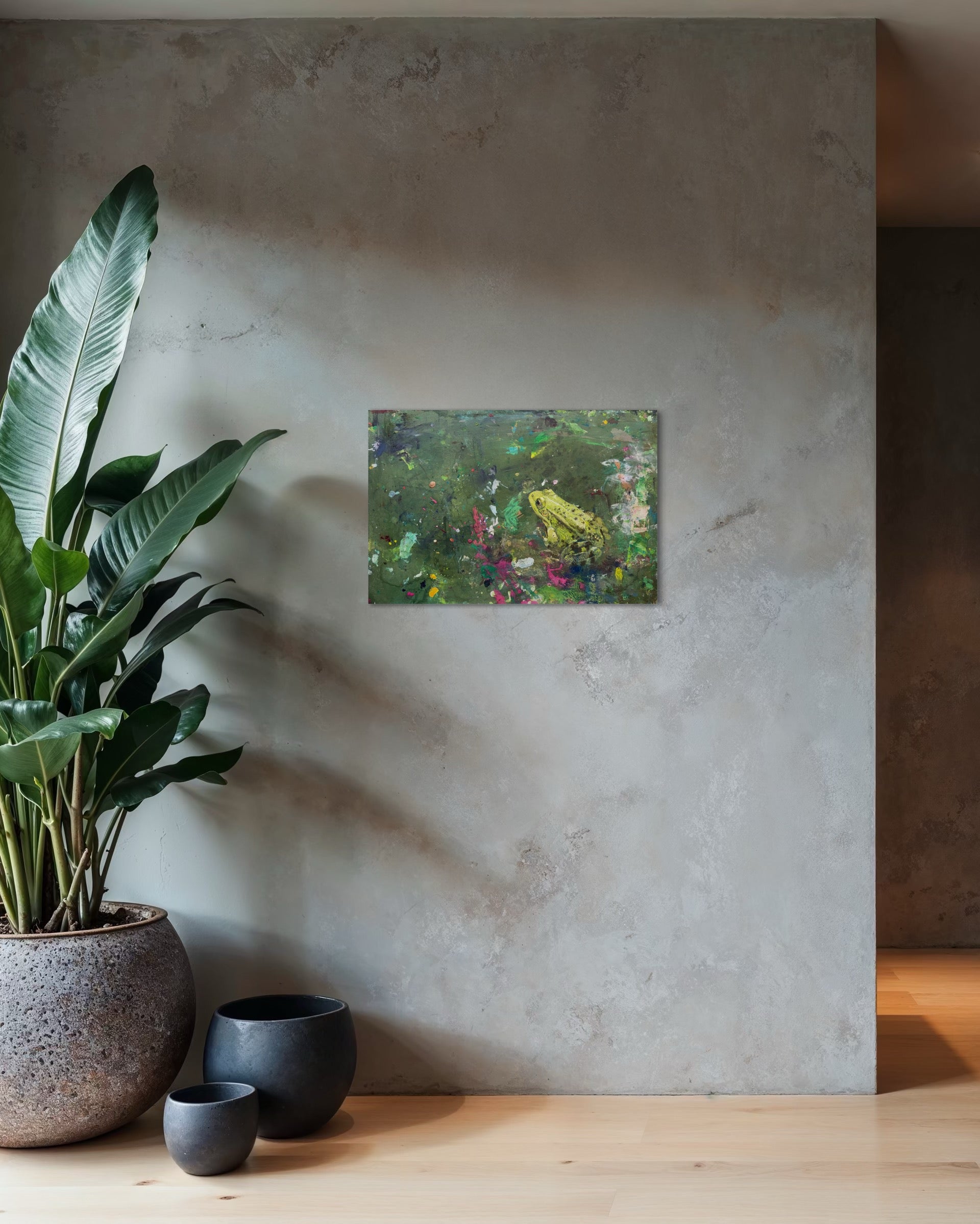 Frog – Original Painting