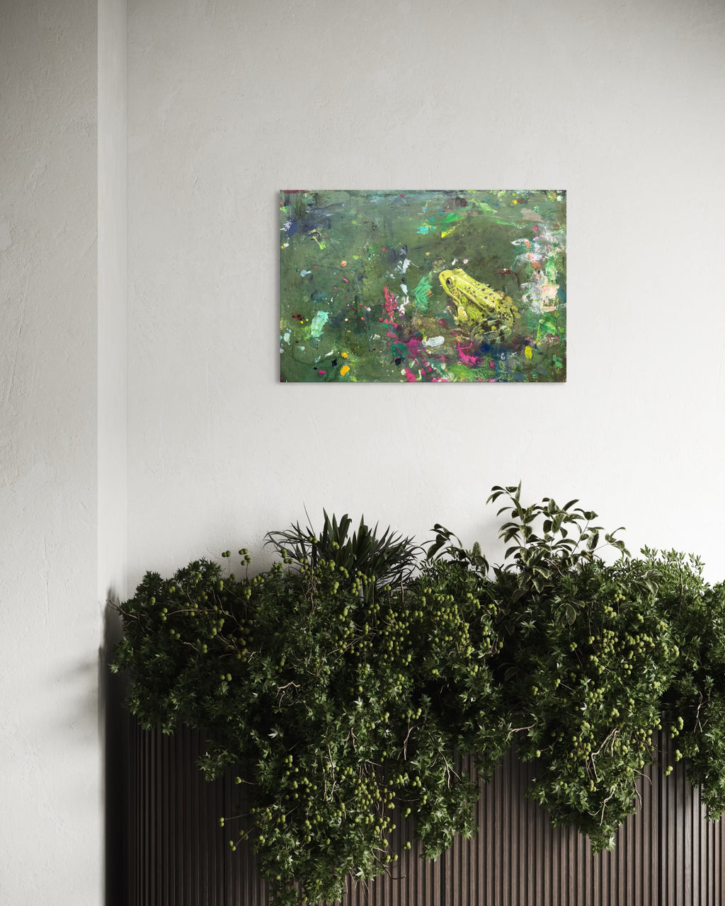 Frog – Original Painting by Peter Tigler