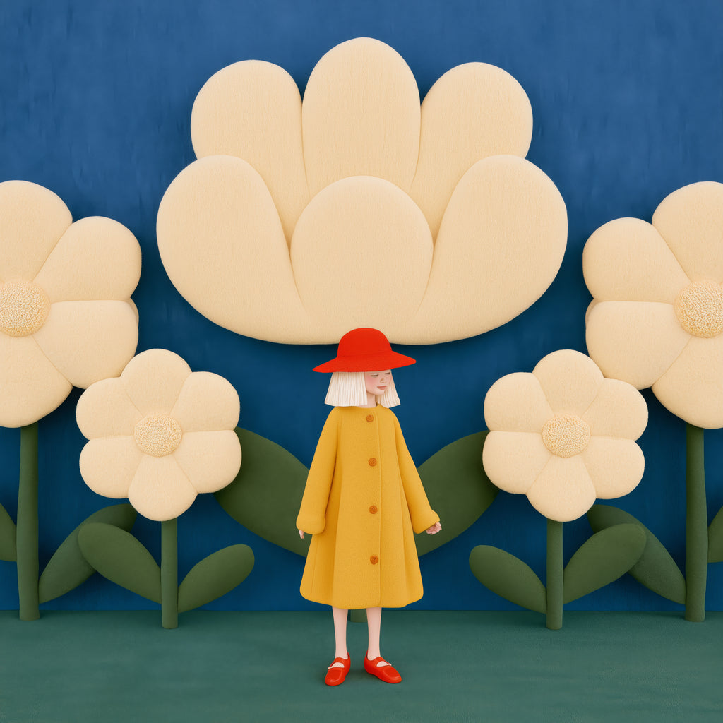 Girl in a Garden II