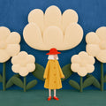 Girl in a Garden