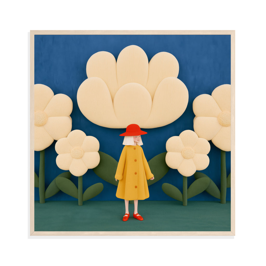Girl in a Garden II