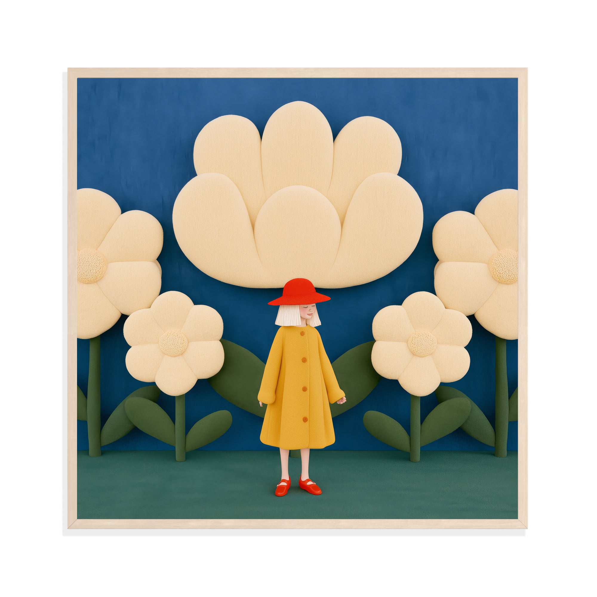 Girl in a Garden II
