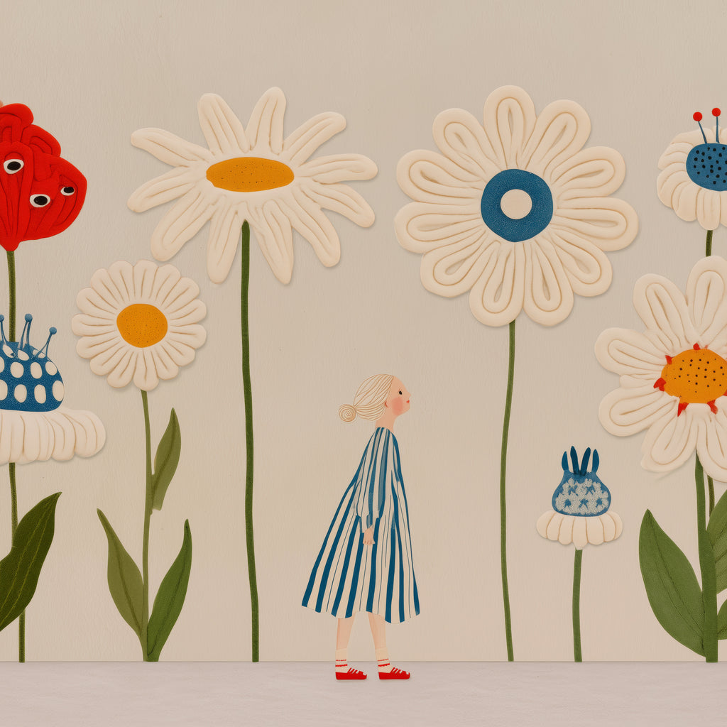 Girl in a Garden I