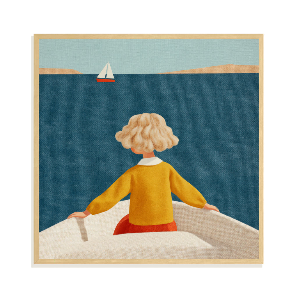 Girl On A Boat