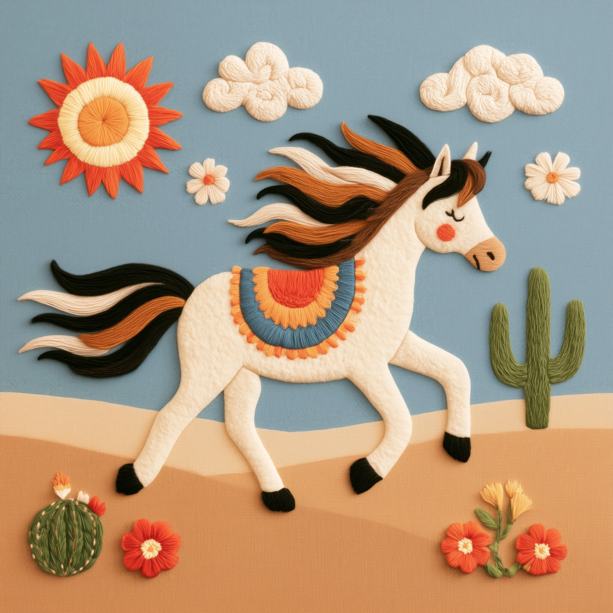 Horse in the Desert VII