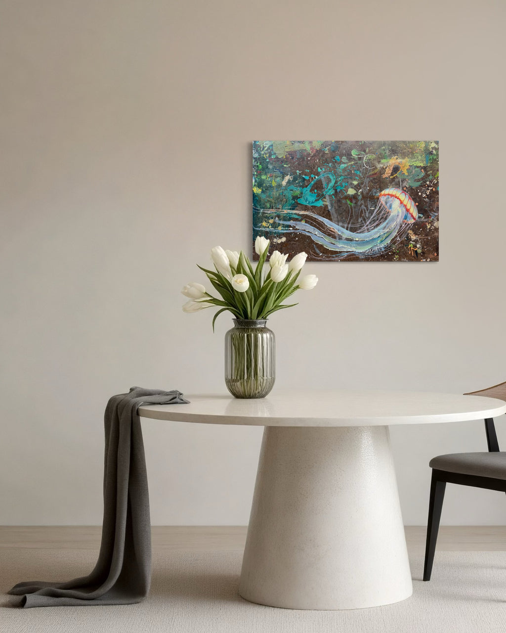 Jellyfish - Original Painting by Peter Tigler