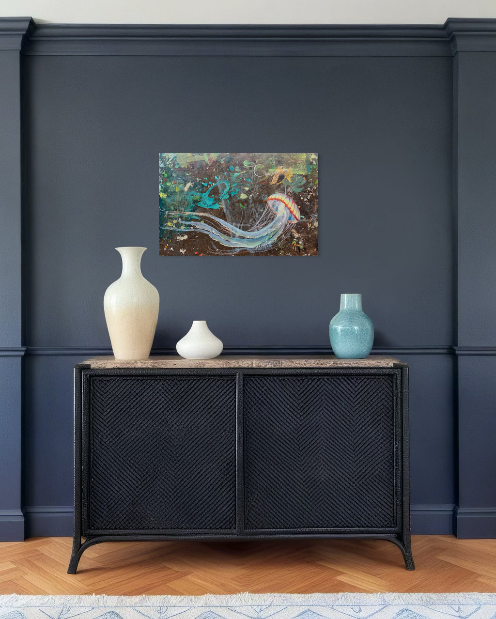 Jellyfish - Original Painting by Peter Tigler