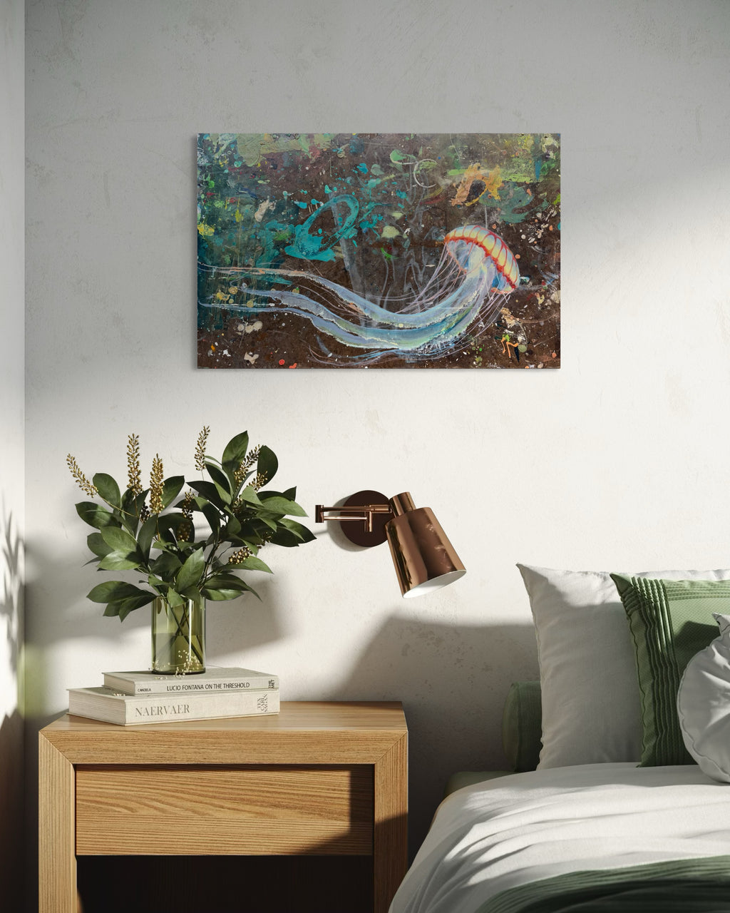 Jellyfish - Original Painting by Peter Tigler
