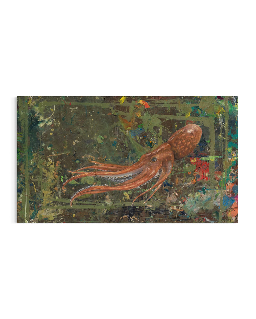 Octopus - Original Painting by Peter Tigler