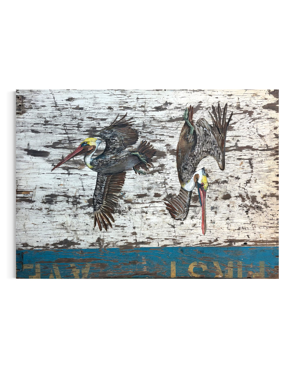 Pelicans - Original Painting by Peter Tigler