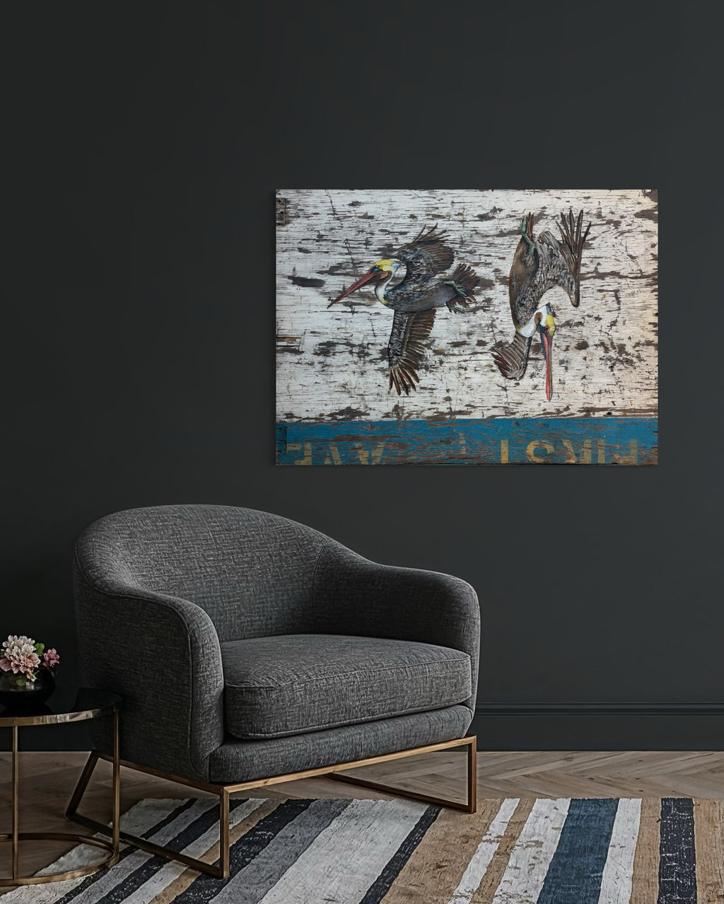 Pelicans - Original Painting by Peter Tigler