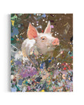 Pig - Original Painting by Peter Tigler
