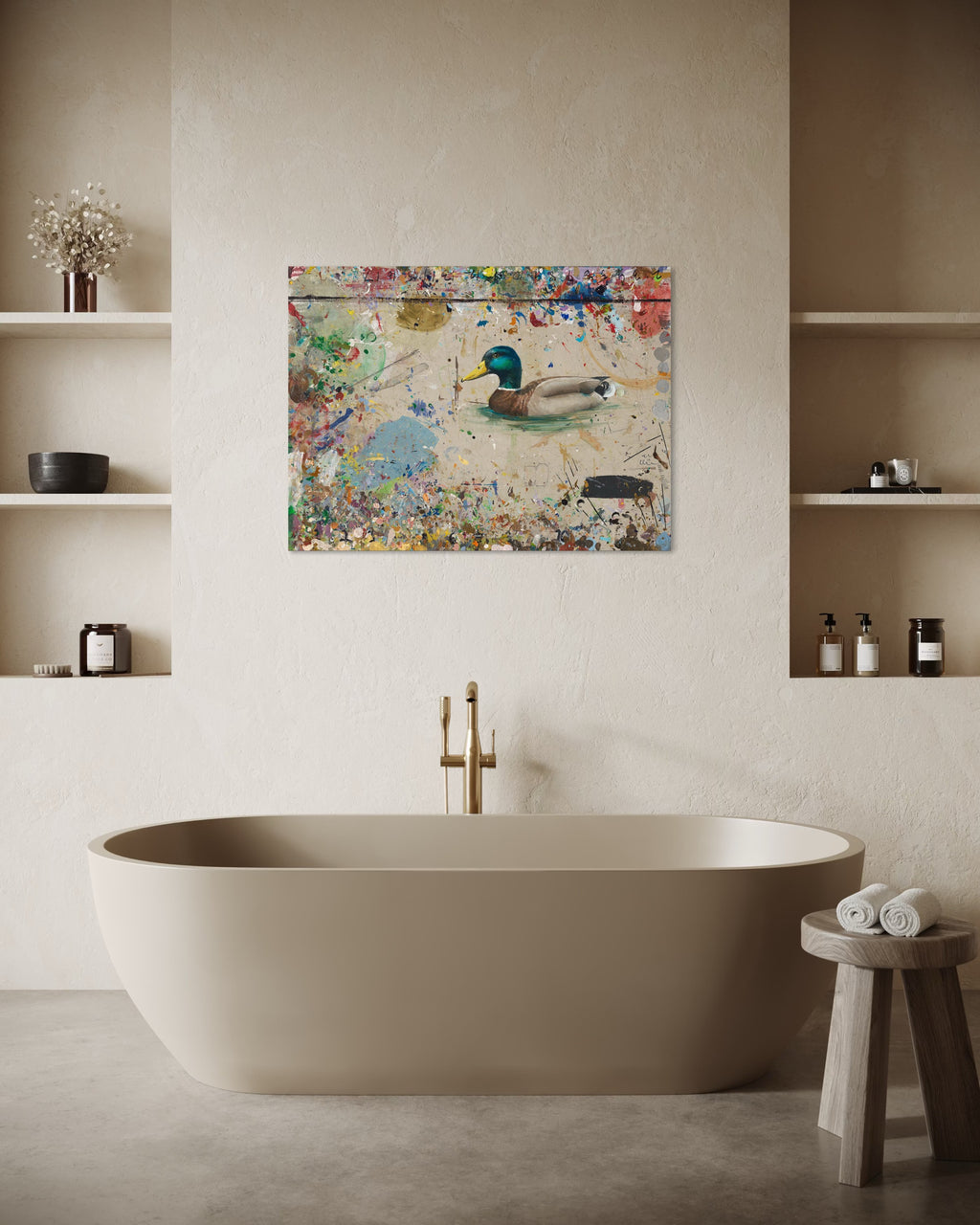 Duck - Original Painting by Peter Tigler