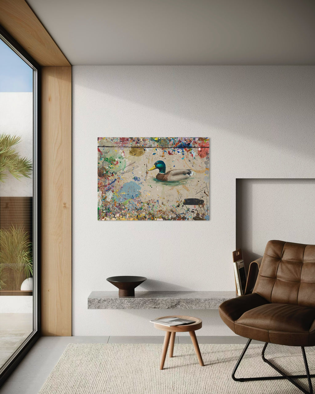 Duck - Original Painting by Peter Tigler