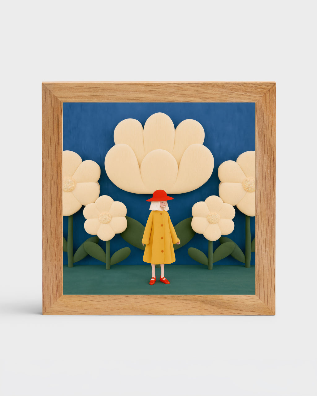 Girl in a Garden