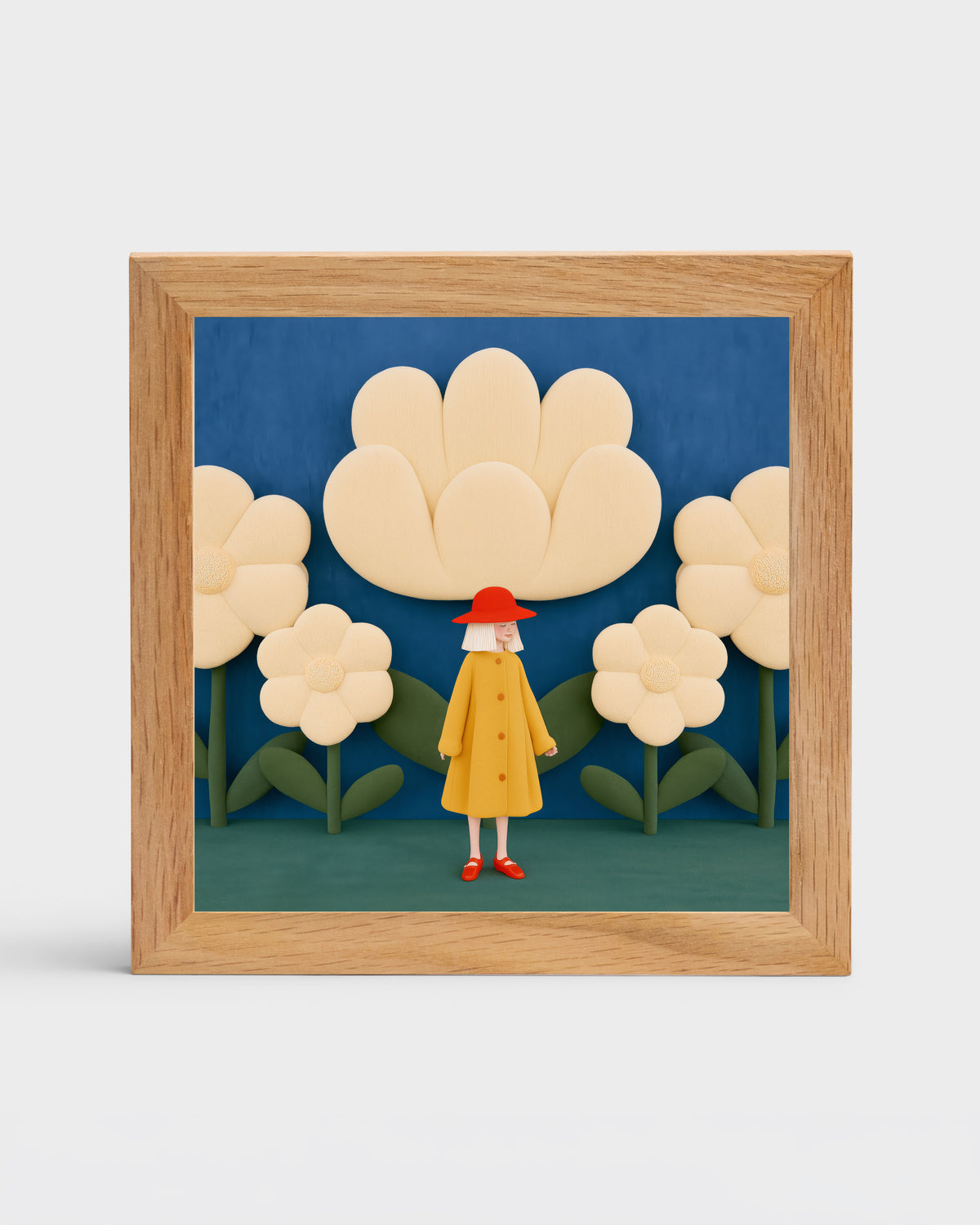Girl in a Garden