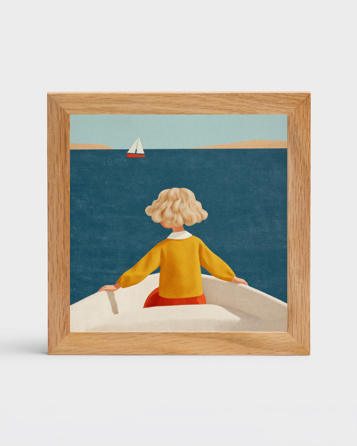 Girl On A Boat