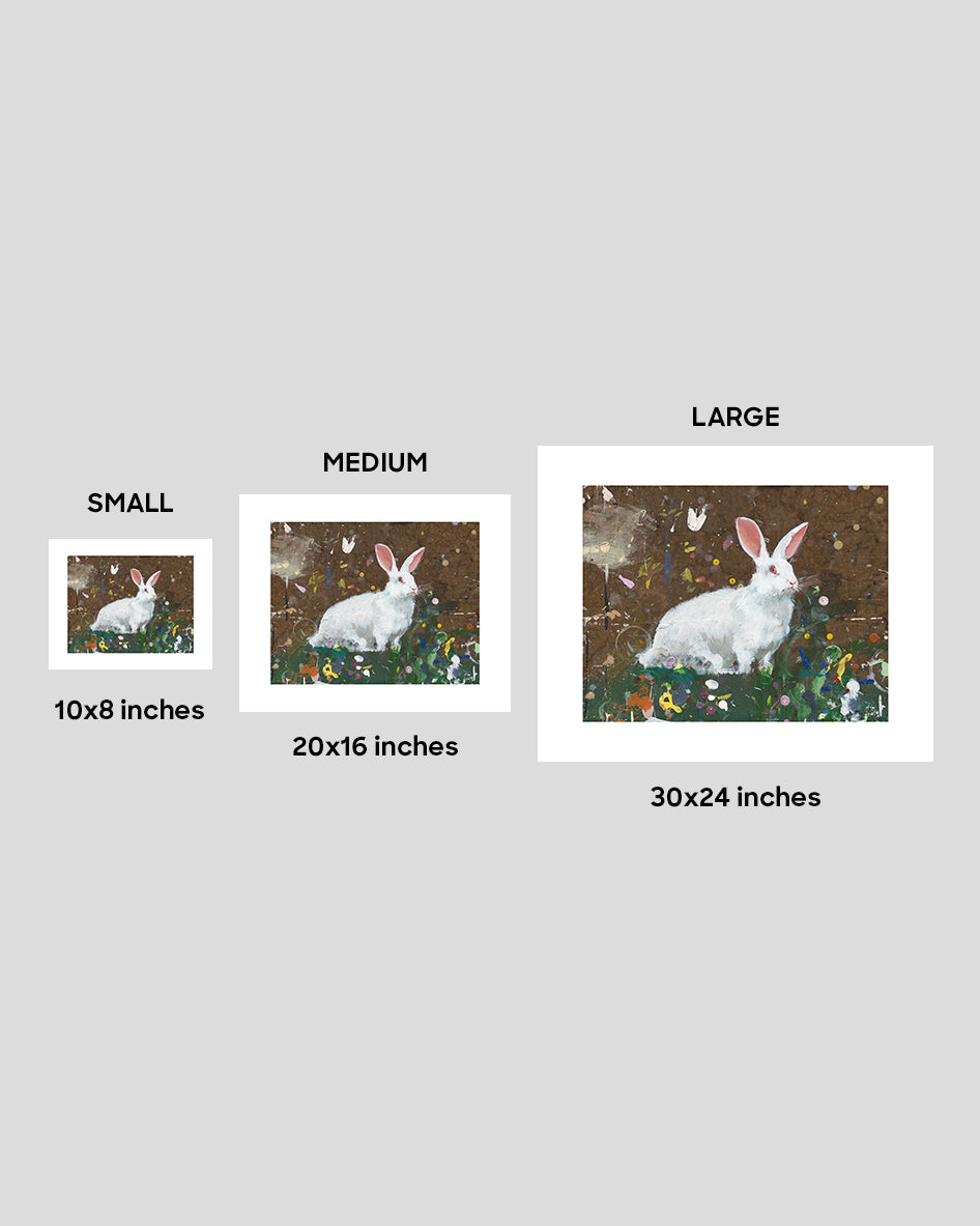 White Rabbit by Peter Tigler — Archival Print