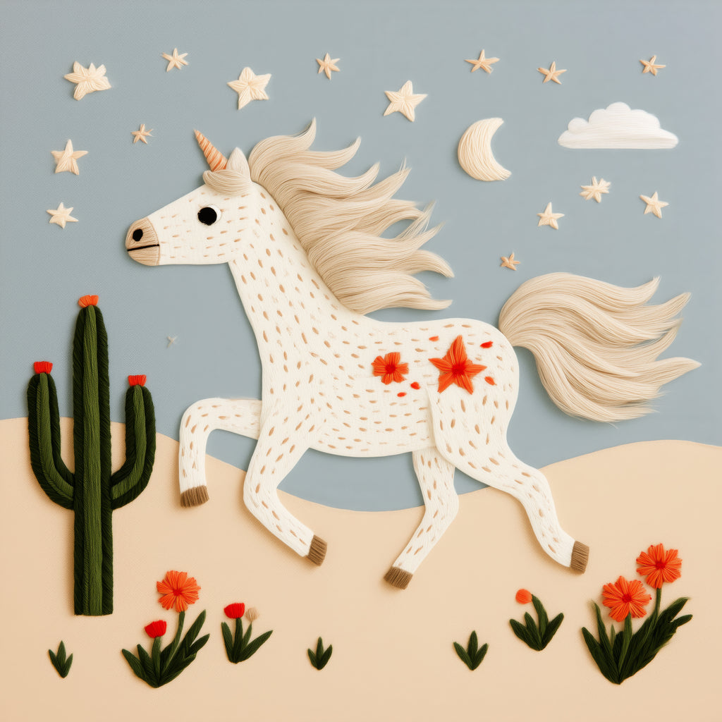 Unicorn in the Desert